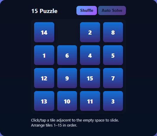 15 Puzzle