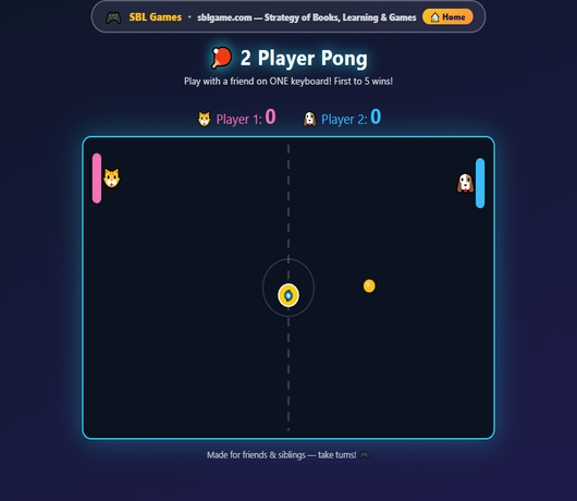 2 Player Pong