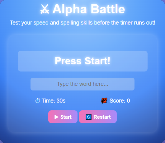 Alphabattle