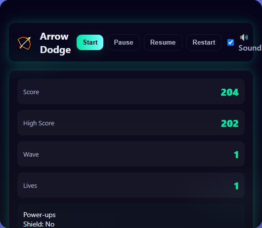 Arrow Dodge