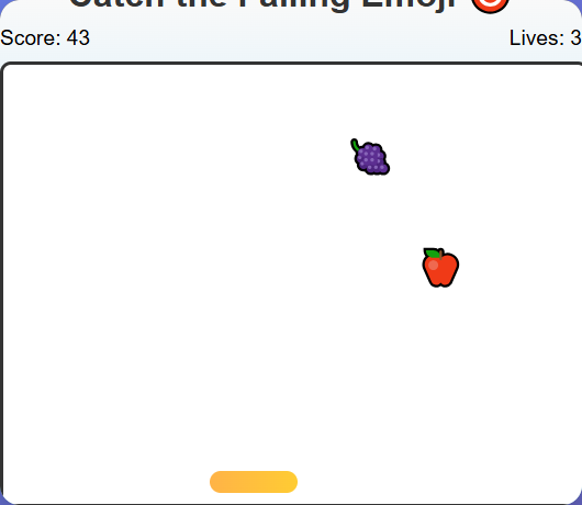 Catch The Falling Emoji
