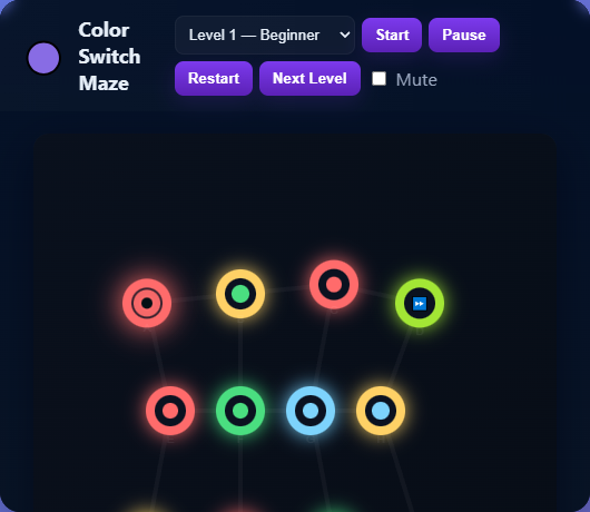 Color Switch Maze