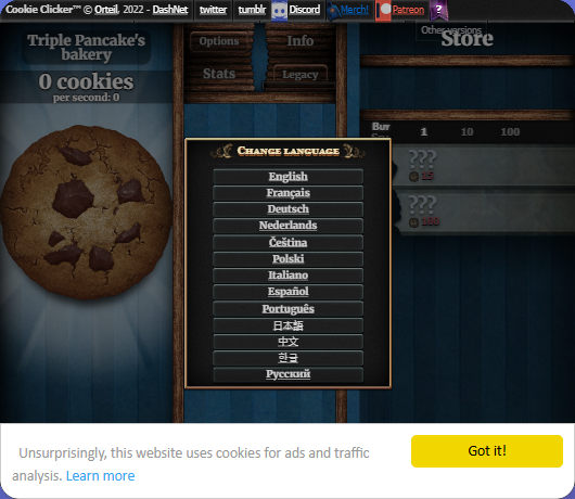 Cookie Clicker