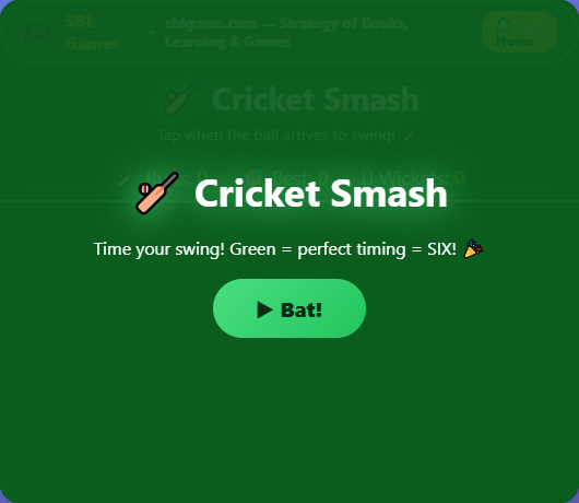 Cricket Smash