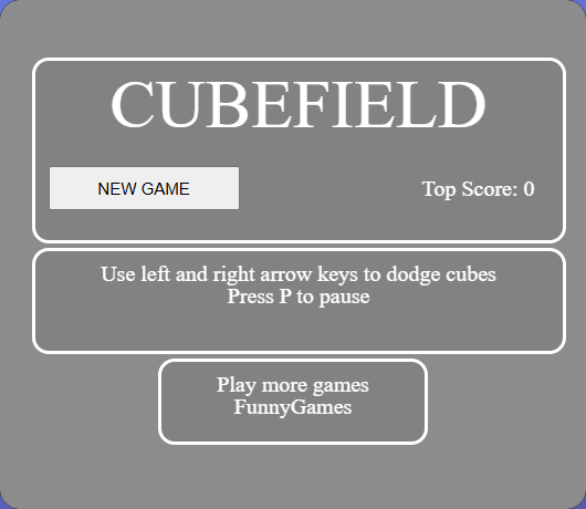Cubefield