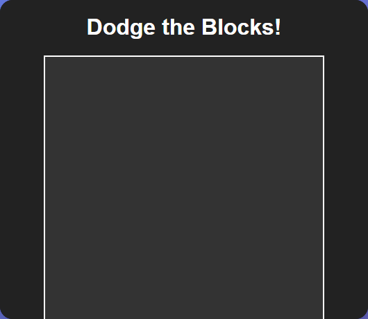 Dodge The Blocks