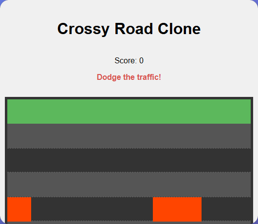 Frogger Clone