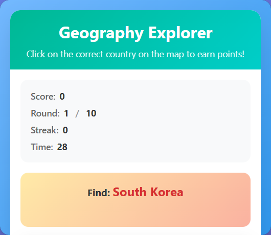 Geography Explorer