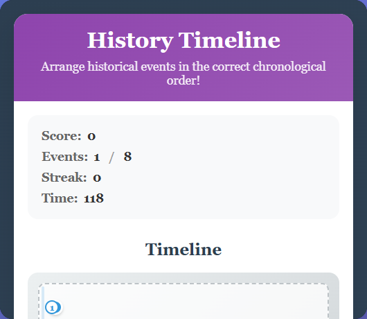 History Timeline