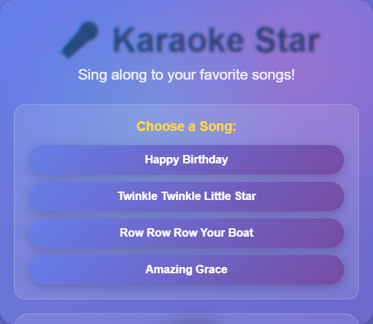 Karaoke Star