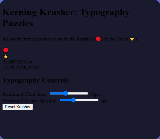 Kerning Krusher