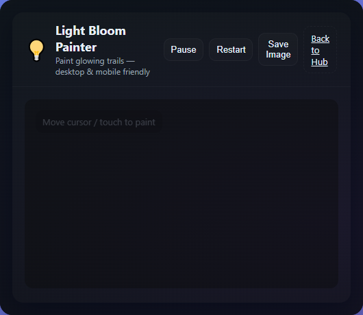 Light Bloom Painter