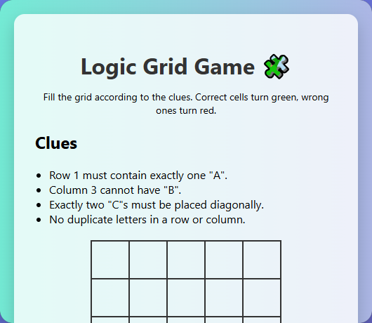 Logic Grid