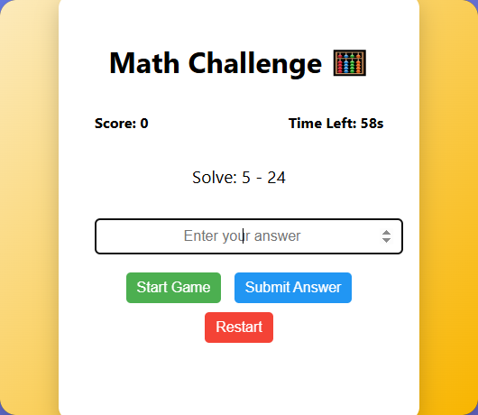 Math Challenge