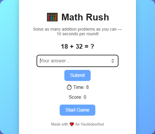 Math Rush