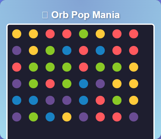Orb Pop Mania