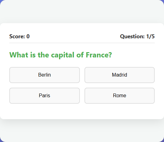 Quiz Game New