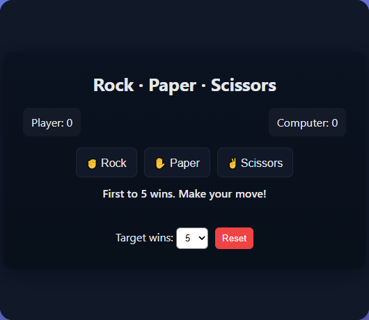 Rock Paper Scissors