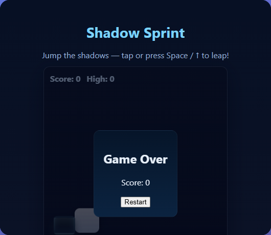 Shadow Sprint