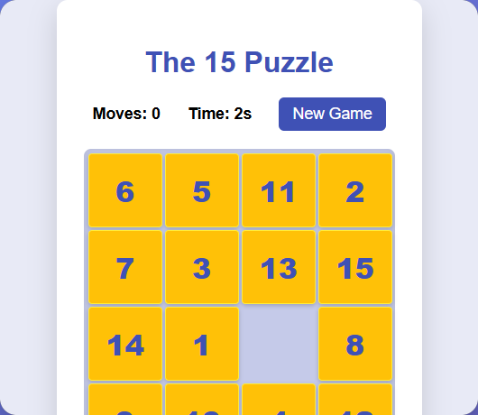 Sliding Puzzle