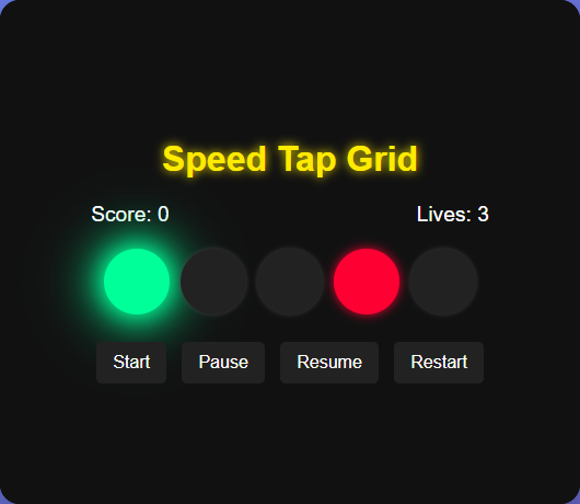 Speed Tap Grid