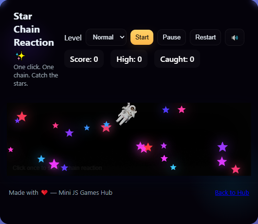 Star Chain Reaction