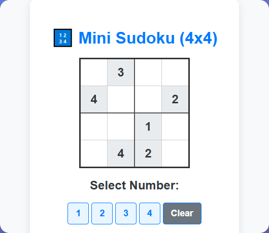 Suduko Clone