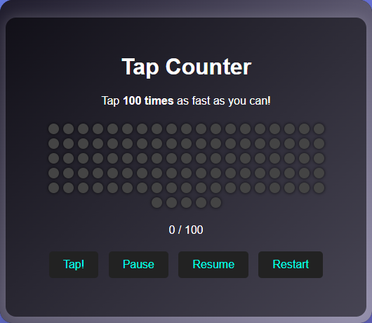 Tap Counter