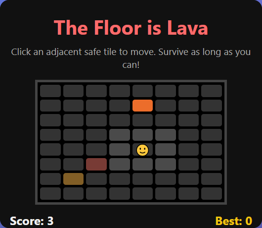 The Floor Is Lava