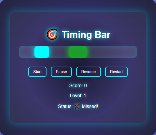 Timing Bar