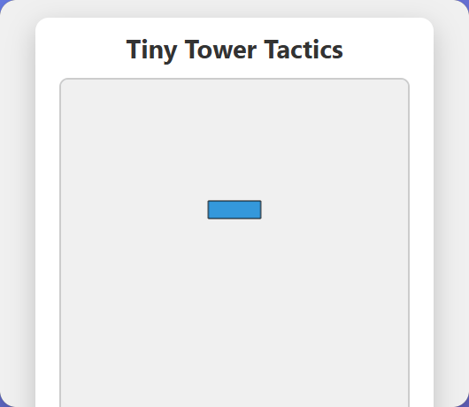 Tiny Tower Tactics