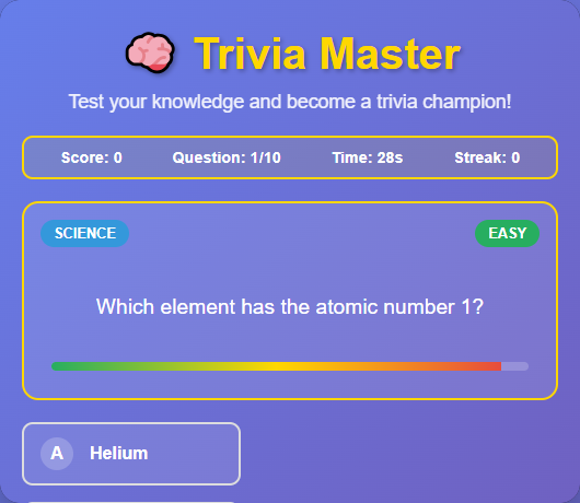 Trivia Master
