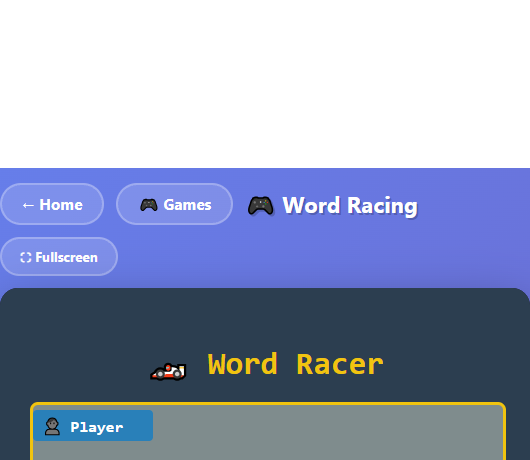 Word Racing